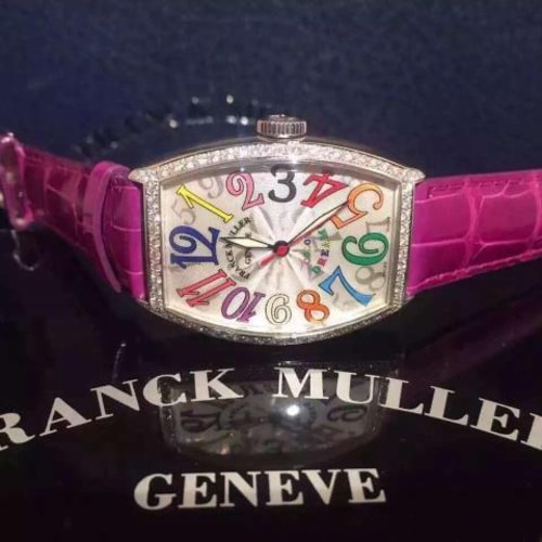 Franck Muller/法蘭克穆勒 COLOR DREAMS系列女式自動機械腕表5850表帶顏色可選