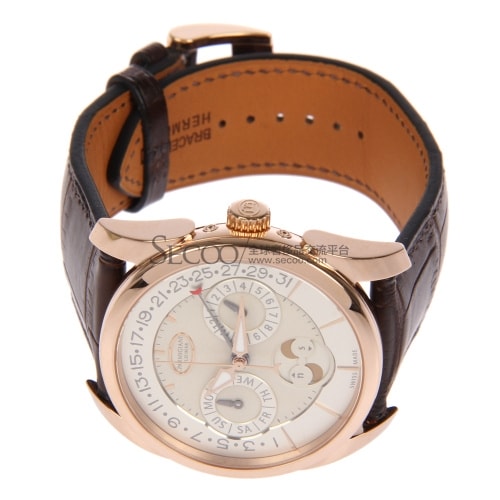 Parmigiani Fleurier(帕瑪強尼) TONDA QUATOR系列18K玫瑰金自動機械機芯男士腕表