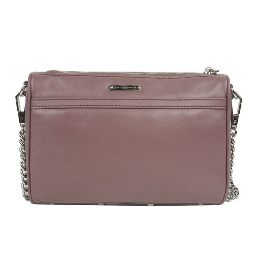 Rebecca Minkoff/瑞貝卡·明可弗牛皮 Mini MAC 單肩斜挎包