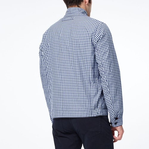GANT/甘特 男士外套休閑格子立領夾克外套 70187
