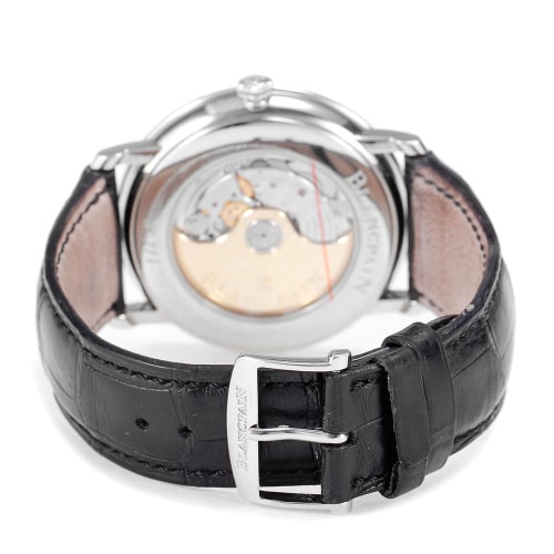 BLANCPAIN/寶珀Villeret系列男士自動機械腕表 6651-1127-55B