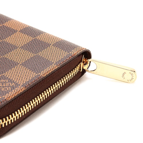 Louis Vuitton/路易威登 男士 Damier棋盤格帆布 ZIPPY 拉鏈錢包N60015