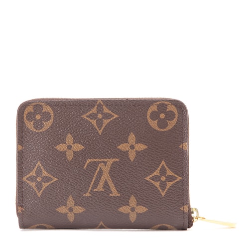 Louis Vuitton/路易威登 ZIPPY 中性款式老花色、帆布零錢包m60067