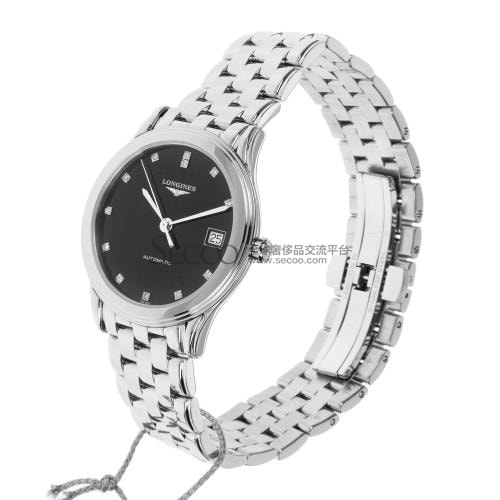 LONGINES/浪琴軍旗自動機械男表(L4.774.4.57.6)