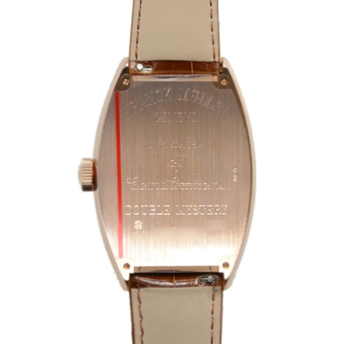 Franck Muller/法蘭克穆勒酒桶玫瑰金機(jī)械男表8880