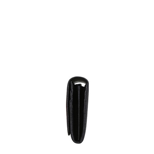 BVLGARI/寶格麗 小號女士BVLGARI小牛皮長款錢包 280526 黑色