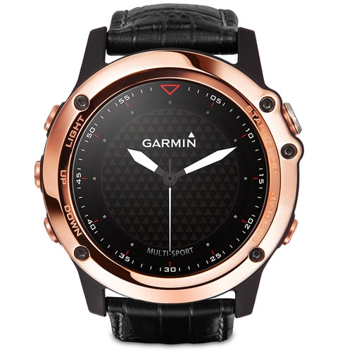 Garmin/佳明fenix3飛耐時3玫瑰金GPS戶外跑步運動登山手表游泳腕表