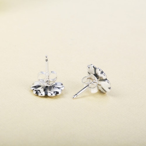 PANDORA/潘多拉 櫻草花耳釘290569EN12
