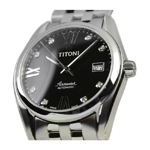 TITONI/梅花空霸系列機械男表(83909 S-354)全球聯保