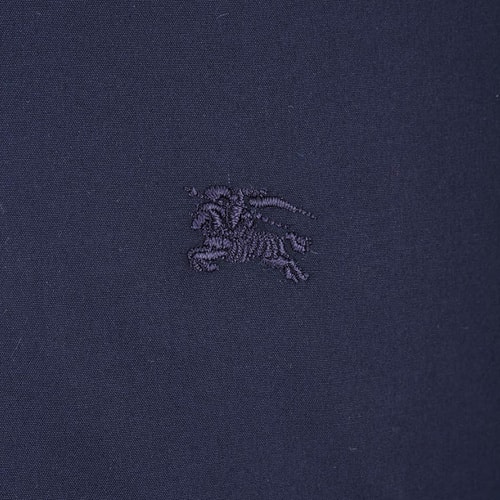 BURBERRY/博柏利 男士修身純色長袖襯衫 3991157