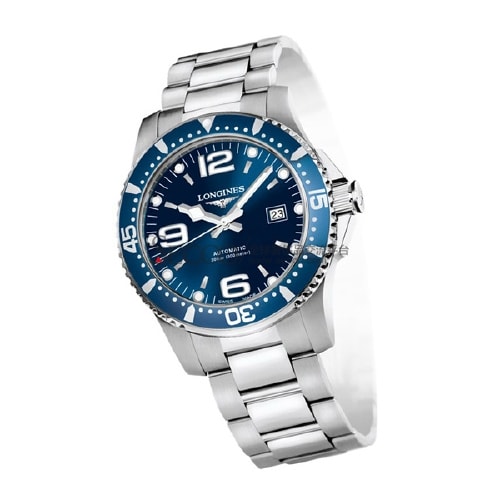 LONGINES/浪琴康卡斯自動機械潛水男表(L3.642.4.96.6)