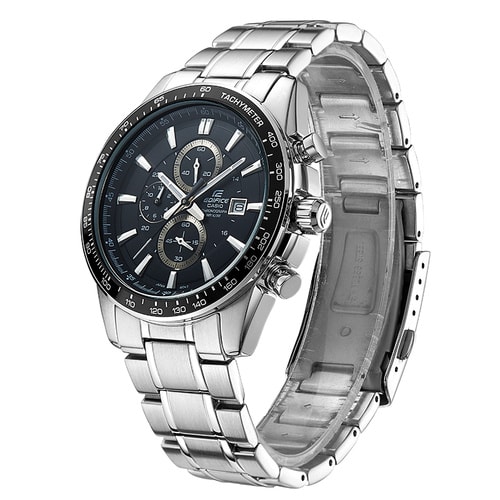 CASIO/卡西歐手表 EF系列石英鋼帶男表EF-547D-1A1