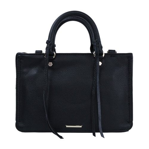 Rebecca Minkoff/瑞貝卡·明可弗 牛皮女士 Micro Regan Satchel 單肩斜跨手提包