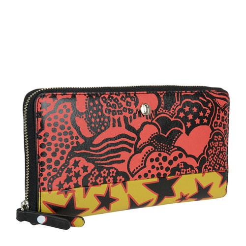 Marc Jacobs/馬克雅各布斯 女士 牛皮 圖案印花 錢包 BR