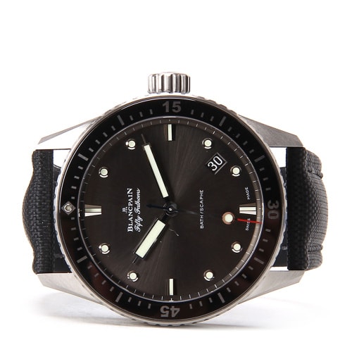 BLANCPAIN(寶珀) BLANCPAIN/寶珀五十噚系列男式自動(dòng)機(jī)械腕表5000-1110-B52A