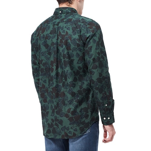 GANT/甘特 男士襯衫印花長袖襯衫