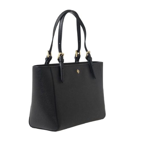 Tory Burch/湯麗柏琦 女士黑色牛皮手肩包 31159781 001