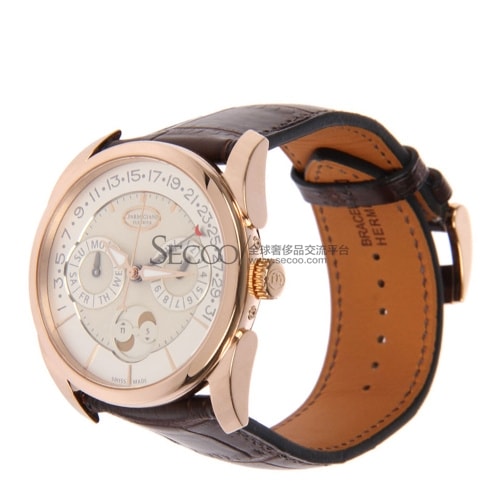Parmigiani Fleurier(帕瑪強尼) TONDA QUATOR系列18K玫瑰金自動機械機芯男士腕表