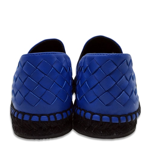 Bottega Veneta/葆蝶家 牛皮 編織款 女士平跟鞋
