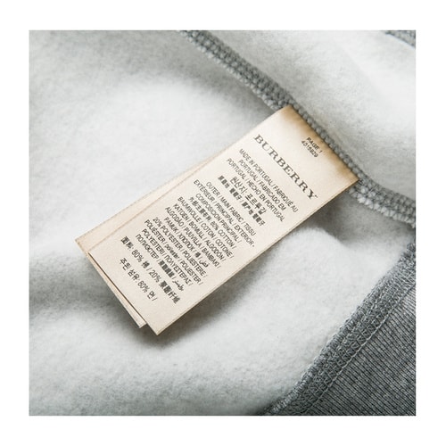 BURBERRY/博柏利 男士時尚簡約棉質拉鏈衛衣