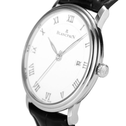 BLANCPAIN/寶珀Villeret系列男士自動機械腕表 6651-1127-55B