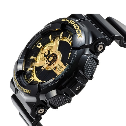 CASIO/卡西歐手表 時尚運動雙顯石英男表GA-110GB-1A