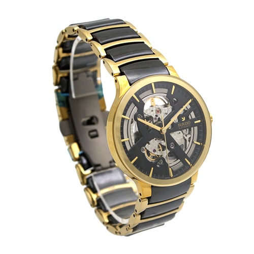 RADO/雷達男表晶萃系列開芯自動機械腕表R30180162