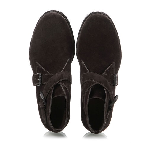 Bottega Veneta/葆蝶家 反毛皮 絨面 男士靴子