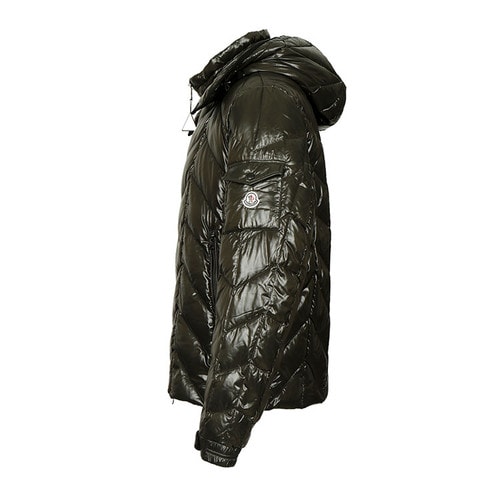 Moncler/蒙克萊 鵝絨連帽拉鏈羽絨服 男士外套