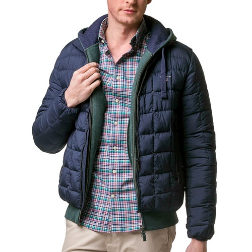 GANT/甘特 男士外套保暖絎格棉服外套 74741