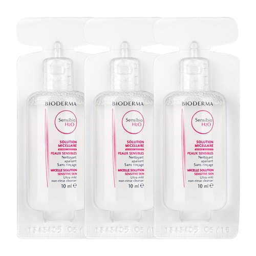 Bioderma/貝德瑪 舒妍潔膚液100ml+舒妍潔膚液10ml*3 粉色卸妝水