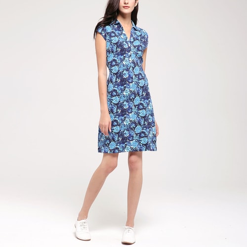 GANT/甘特 連衣裙女士休閑時尚印花連衣裙 401418