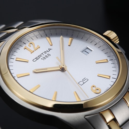 certina/雪鐵納鋼帶石英男表C260.7195.44.16