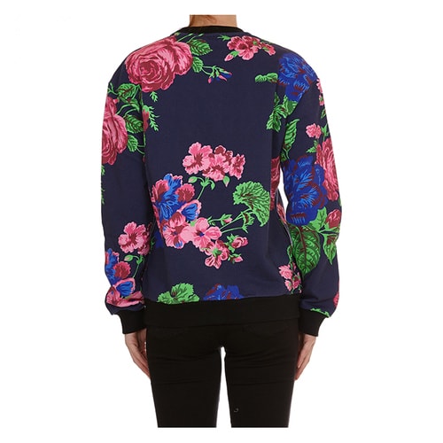 MSGM/MSGM 女士 純棉 花朵印花 衛衣 BR