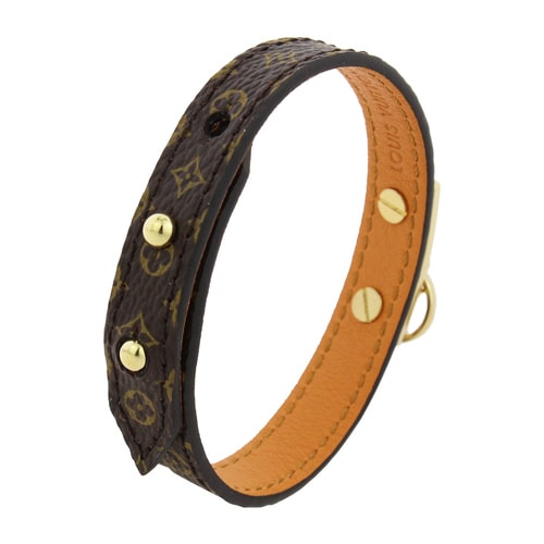 Louis Vuitton/路易威登 女士LOGOMANIA系列 老花色手鐲/手鏈/手環(huán) 19號(hào)